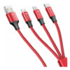 9 Cable 3 en 1 V8 / IP / Tipo C