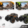 CARRO TODOTERRENO RC CON UN JUEGO DE LLANTAS 666-726MA