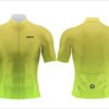 JERSEY PARA CICLISMO M CORTA PROF DEGRADE DE VERDEAMARILLO A VERDECHARTREUSE