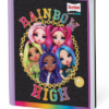 Cuaderno Cosido 50h Cuadros RAINBOW