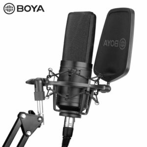 Micrófono Boya BY-M1000 Condensador 3 Pa