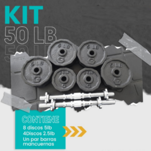 KIT de Pesas 50 LB