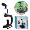 Estabilizador soporte celular y camara con luz y micrófono ay49u