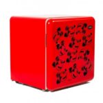 MINIBAR KALLEY MICKEY MOUSE DE DISNEY FROST UNA PUERTA 47 LITROS K-DMB47R1 ROJO.
