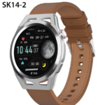 RELOJ SMART WATCH SK14-2 PLUS PULSO CUERO CARGA MAGNETICA
