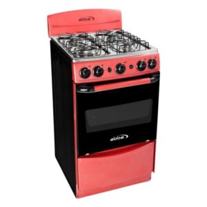 ESTUFA DE PISO ABBA AB 201-5N GAS NATURAL ROJA