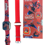 Reloj Smartwatch Doble Manilla Kr-999 Ultra Para Niños SpiderMan