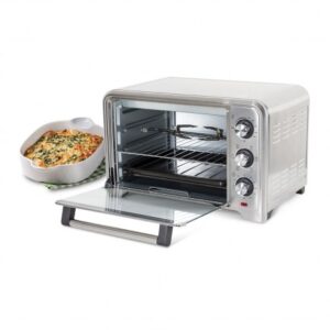HORNO TOSTADOR 30L KALLEY K-HE30SS PLATEADO