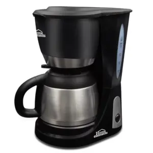 Cafetera Eléctrica 10 tazas Jarra Acero Inoxidable Home Elements