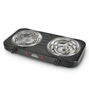 ESTUFA 2P ELECTRICA NEGRA HE-003LN Home Elements