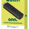 Convertidor Smart Tv Watch Onn 2k Full Hd streaming Google TV