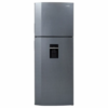 Nevera Haceb No frost Congelador Superior 428 litros N448 Manija Integrada Dispensador de Agua Gris Titanio