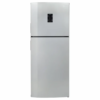 Nevera Haceb No frost Congelador Superior 391 litros N404 Manija Integrada Panel Digital Inox