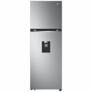 Nevera LG No Frost congelador superior 334 litros VT34WGPX gris