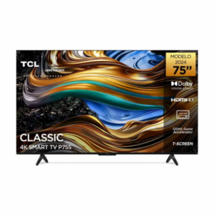 Televisor TCL 75" Pulgadas 190.5 cm 75 P755 4K-UHD LED Smart TV Google