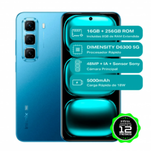 Infinix Hot50 5G 6,7" 256GB Azul, Negro,Verde